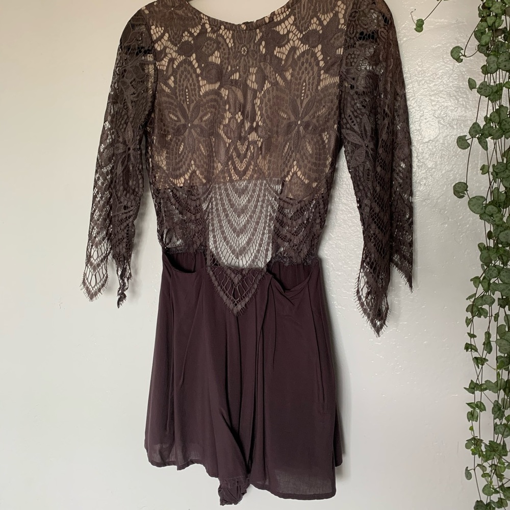 Lace romper